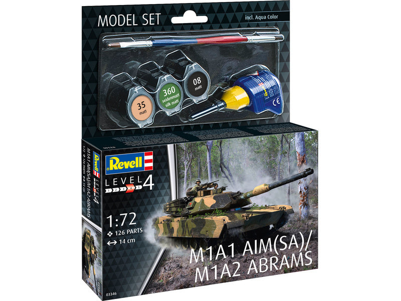 Revell M1A1 AIM(SA)/ M1A2 Abrams (1:72) (sada)