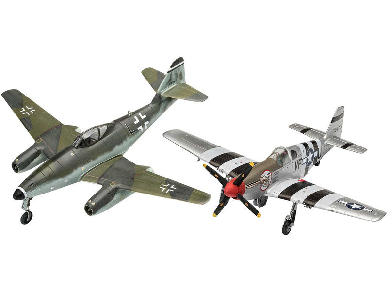 Revell Messerschmitt Me262, North American P-51B (1:72) (sada)