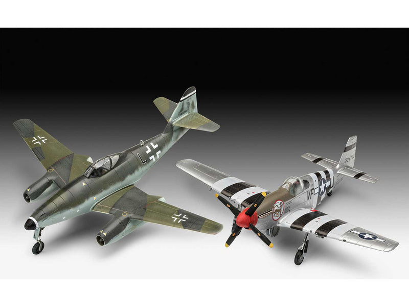 Revell Messerschmitt Me262, North American P-51B (1:72) (sada)