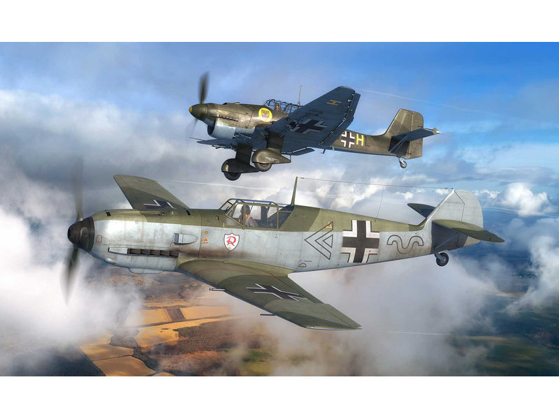 Revell Messerschmitt Bf109E & Ju87B Stuka (1:144) (sada)
