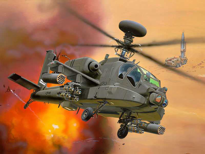 Revell AH-64D LONGBOW APACHE (1:144) sada
