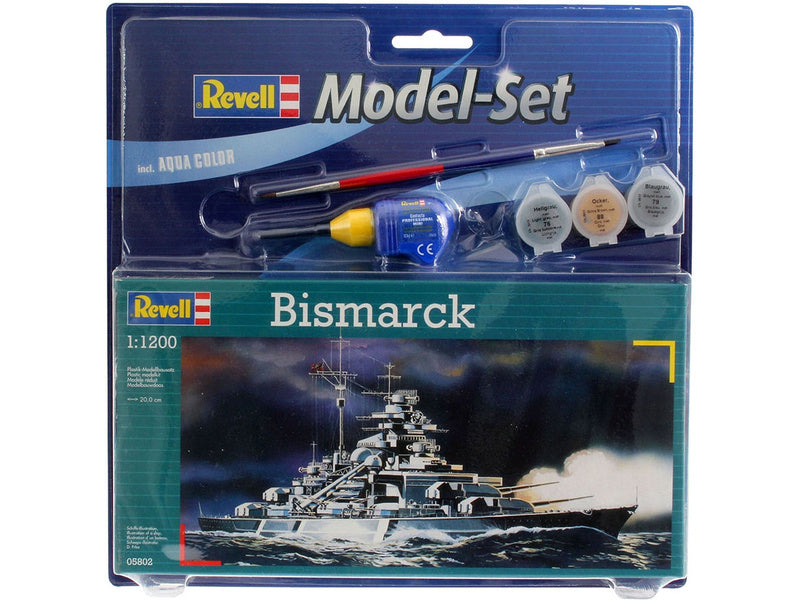 Revell Bismarck (1:1200) sada