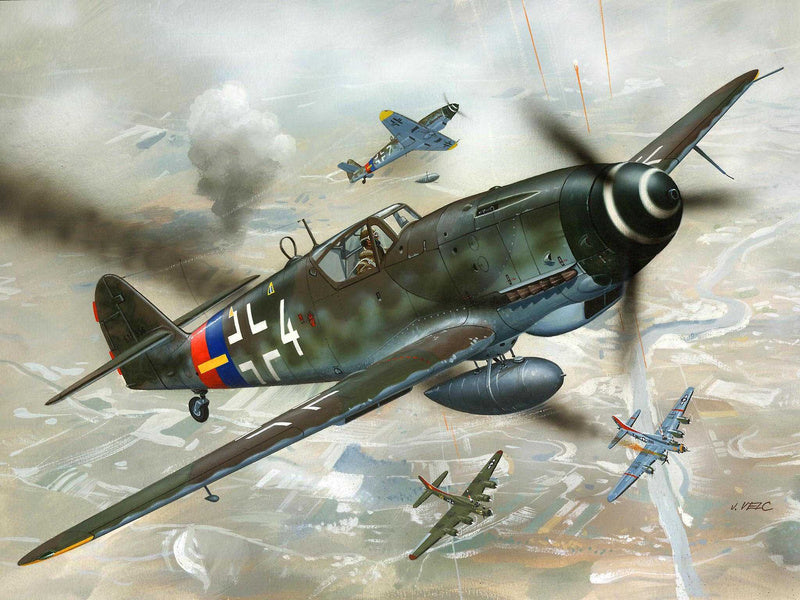 Revell Messerschmitt Bf-109 (1:72) (Starter Kit)