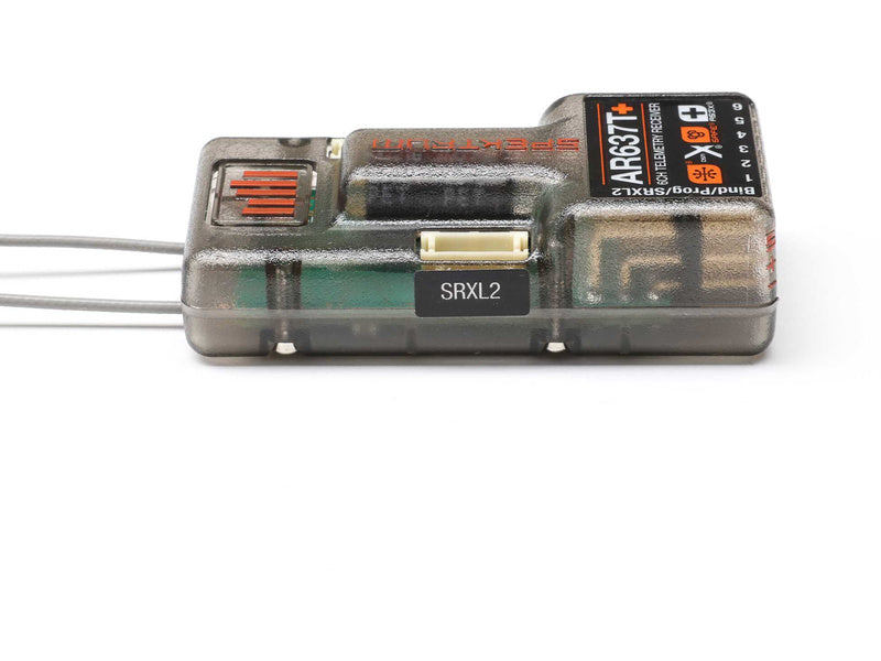 Spektrum přijímač AR637T+ AS3X+/SAFE s telemetrií