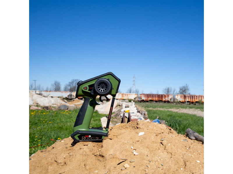 Spektrum DX5 Rugged DSMR zelený