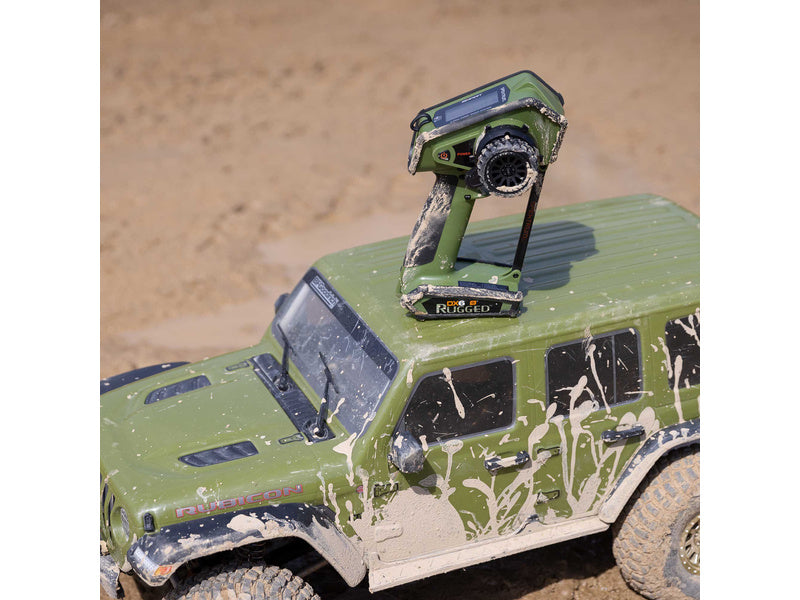 Spektrum DX6 Rugged DSMR zelený