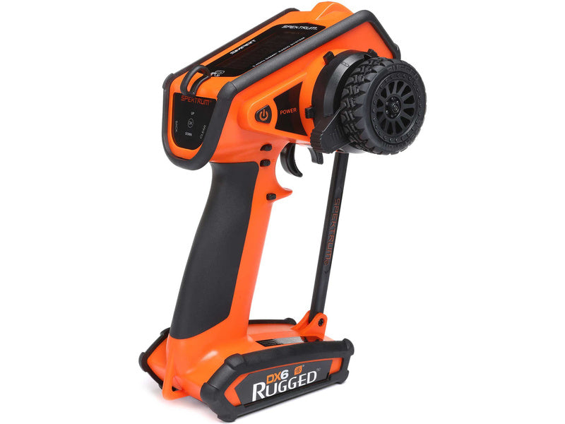 Spektrum DX6 Rugged DSMR oranžový