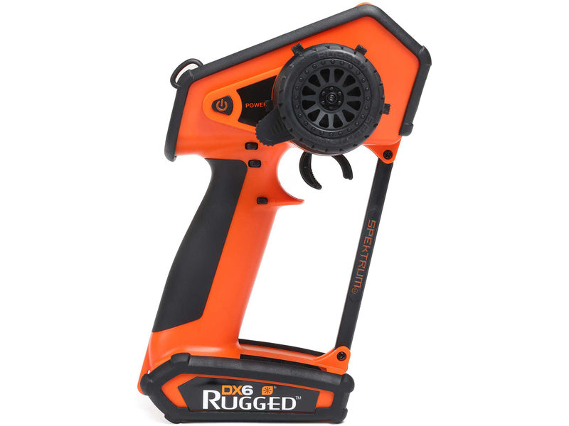 Spektrum DX6 Rugged DSMR oranžový