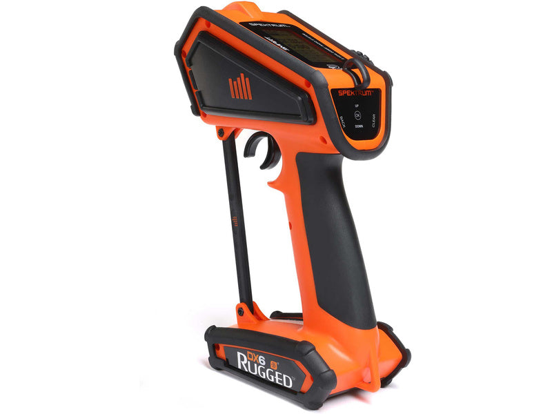 Spektrum DX6 Rugged DSMR oranžový