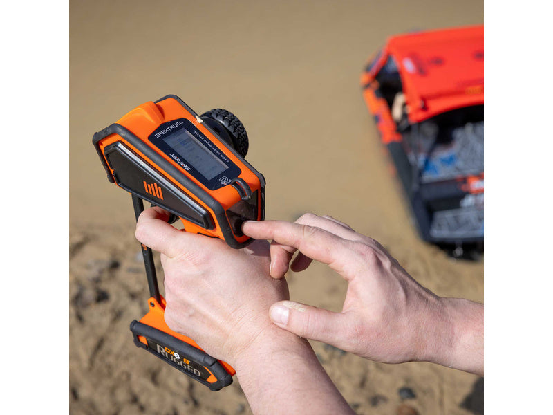 Spektrum DX6 Rugged DSMR oranžový