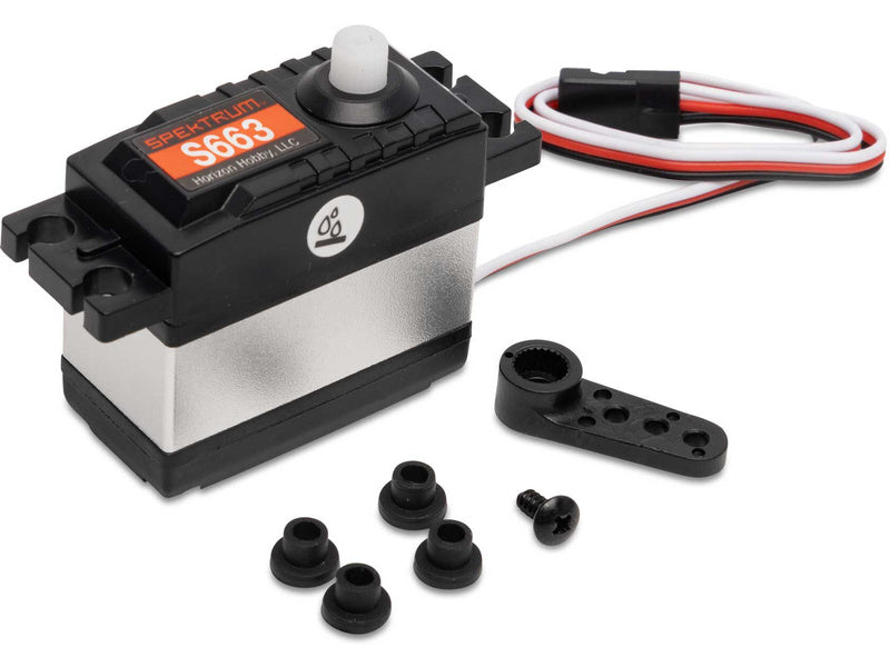 Spektrum servo S663 voděodolné, 5.5kg.cm 0.20s/60° 25T