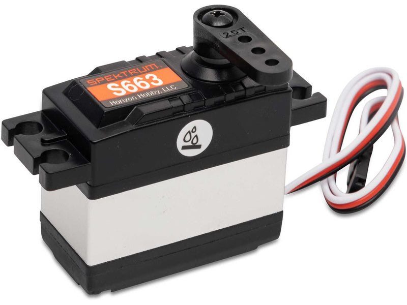 Spektrum servo S663 voděodolné, 5.5kg.cm 0.20s/60° 25T