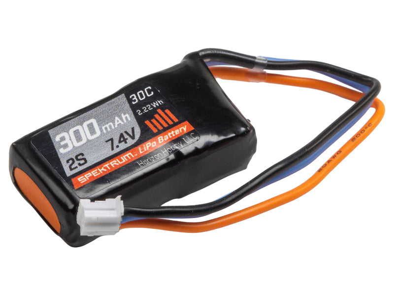 Spektrum LiPo 7.4V 300mAh 30C JST-PH