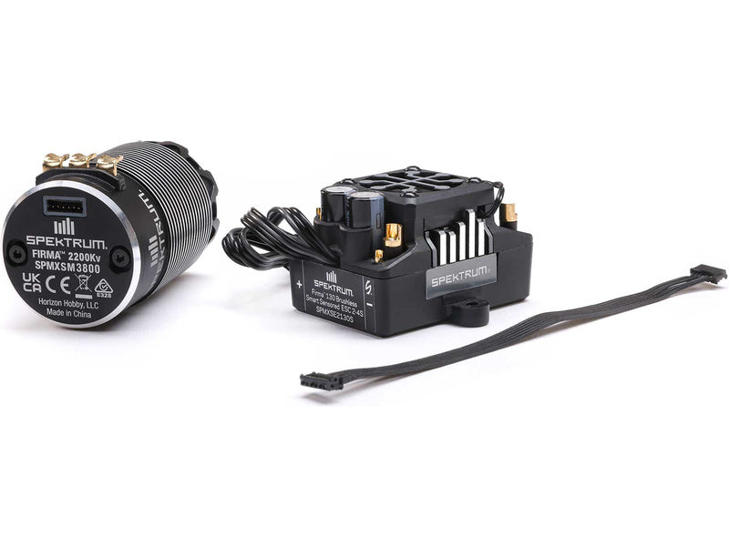 Spektrum motor střídavý senzorový Firma 2200ot/v, regulátor střídavý Firma 130A