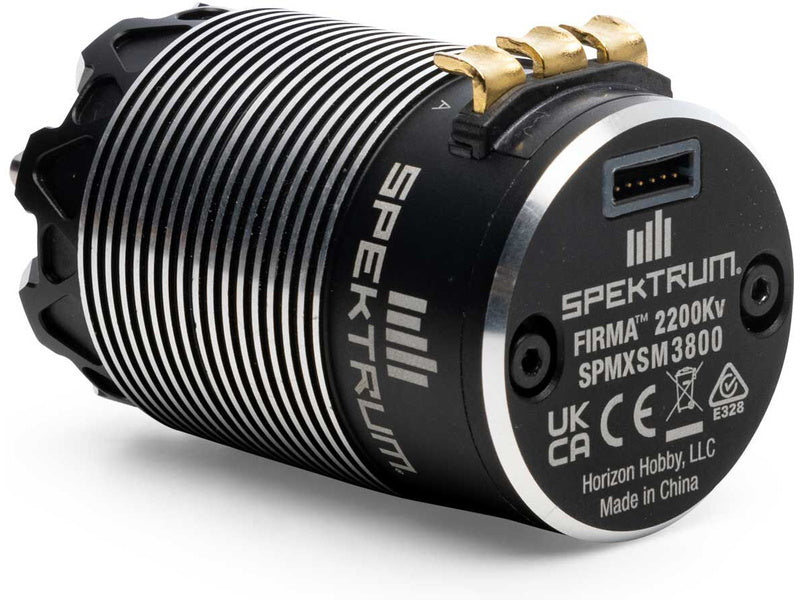 Spektrum motor střídavý senzorový Firma 2200ot/v, regulátor střídavý Firma 130A