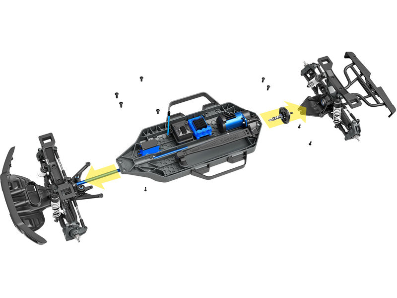 Traxxas Ford F-150 Raptor R 1:10 RTR červený