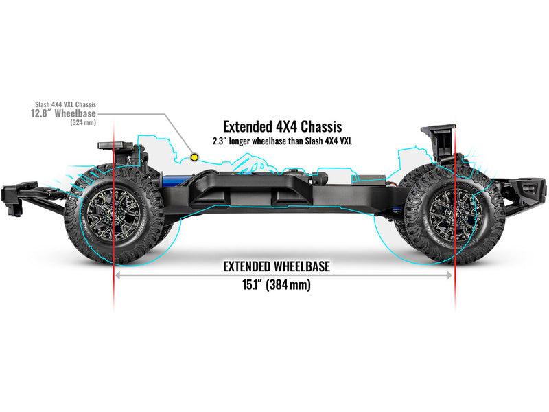 Traxxas Ford Raptor R 4X4 1:8 Ultimate RTR Fox1