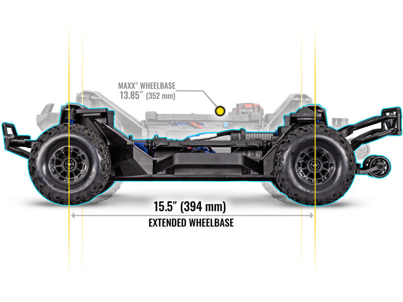 Traxxas Maxx Slash 1:8 RTR modrý