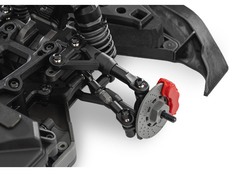 Traxxas 4-Tec Drift Ford Mustang 1:10 RTR červený