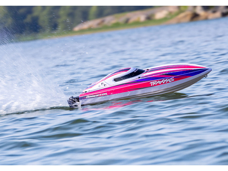 Traxxas Distruptor 4S RTR růžový