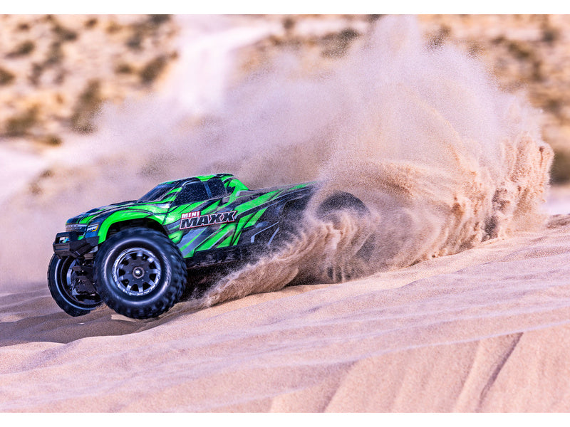 Traxxas Mini Maxx 1:12 BL-2s RTR černý