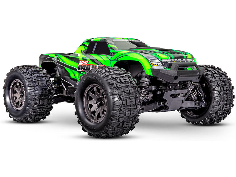 Traxxas Mini Maxx 1:12 BL-2s RTR černý