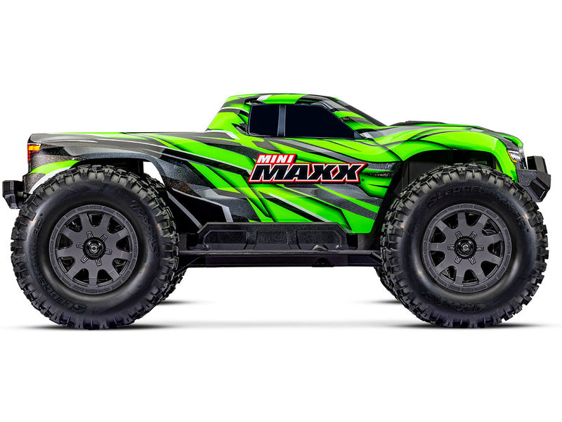 Traxxas Mini Maxx 1:12 BL-2s RTR zelený