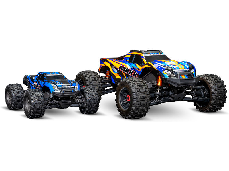 Traxxas Mini Maxx 1:12 BL-2s RTR oranžový