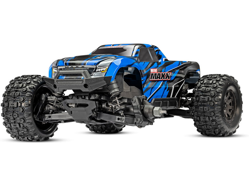 Traxxas Mini Maxx 1:12 BL-2s RTR černý