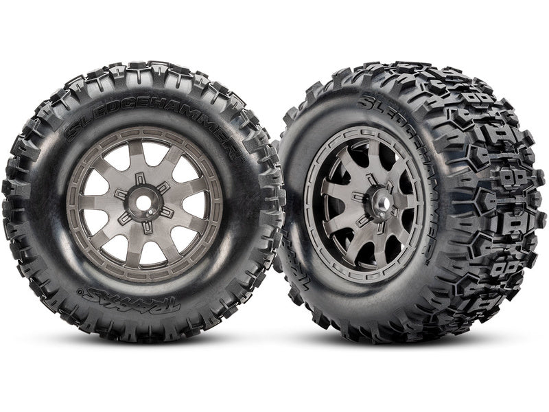 Traxxas Mini Maxx 1:12 BL-2s RTR černý