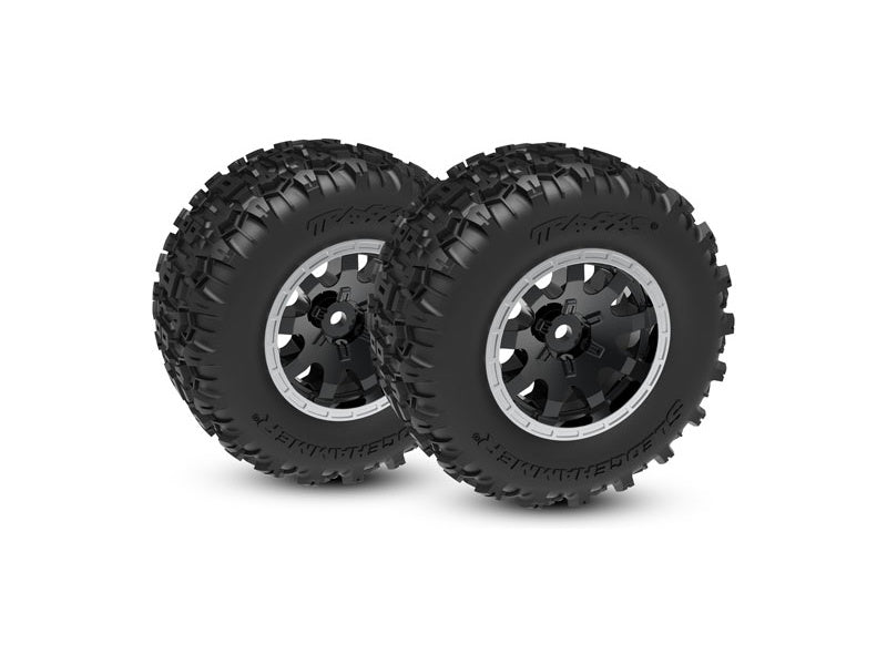 Traxxas kolo 2.1/2.6", disk černý, pneu Sledgehammer (přední) (2)