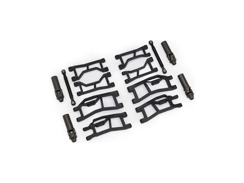 Traxxas sada závěsů kol Mini Wide Maxx černá