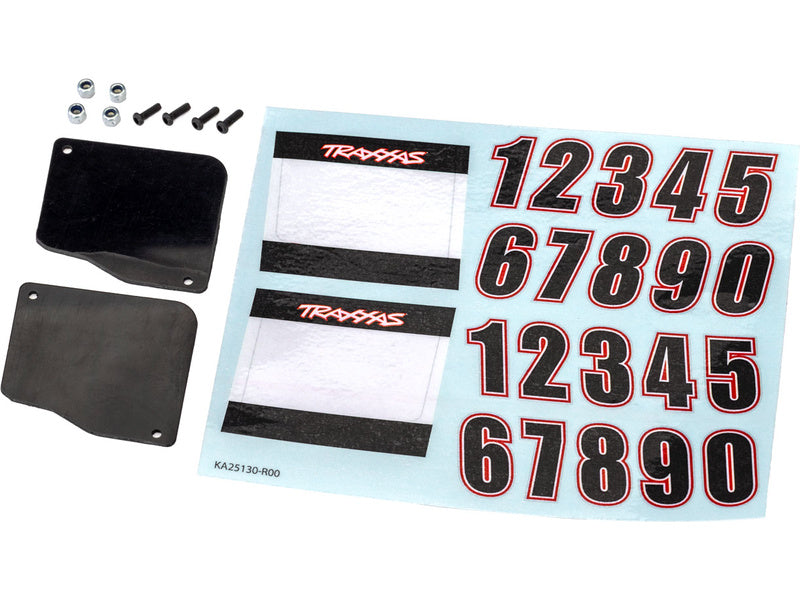 Traxxas panel pro startovní číslo