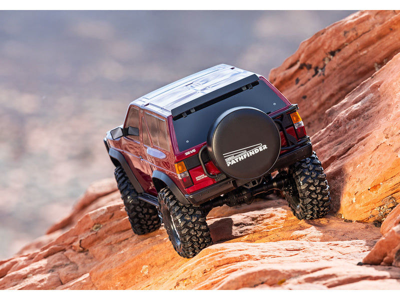 Traxxas TRX-4 Nissan Pathfinder 1988 1:10 RTR stříbrný