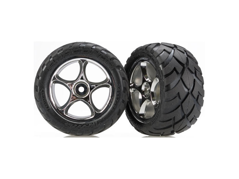 Traxxas kolo 2.2", disk Tracer Chrome, pneu Anaconda (2) (zadní)