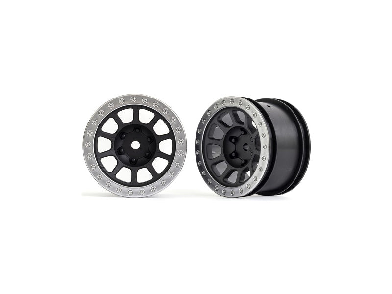 Traxxas disk 2.2" šedý/chromovaný (2) (zadní)