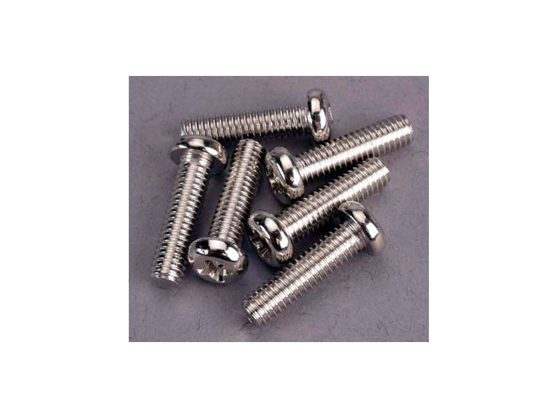 Traxxas šroub křížový M4x15mm půlkulatá hlava zink. (6)