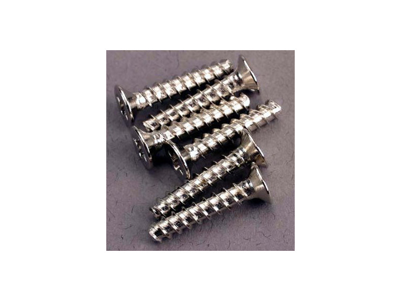 Traxxas vrut křížový 3x15mm zápustná hlava zink. (6)