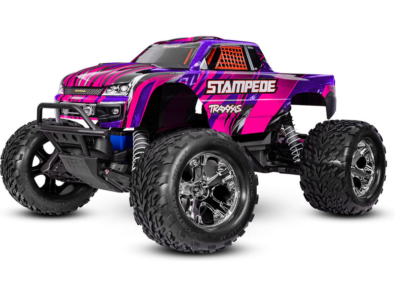 Traxxas Stampede 1:10 HD RTR růžový