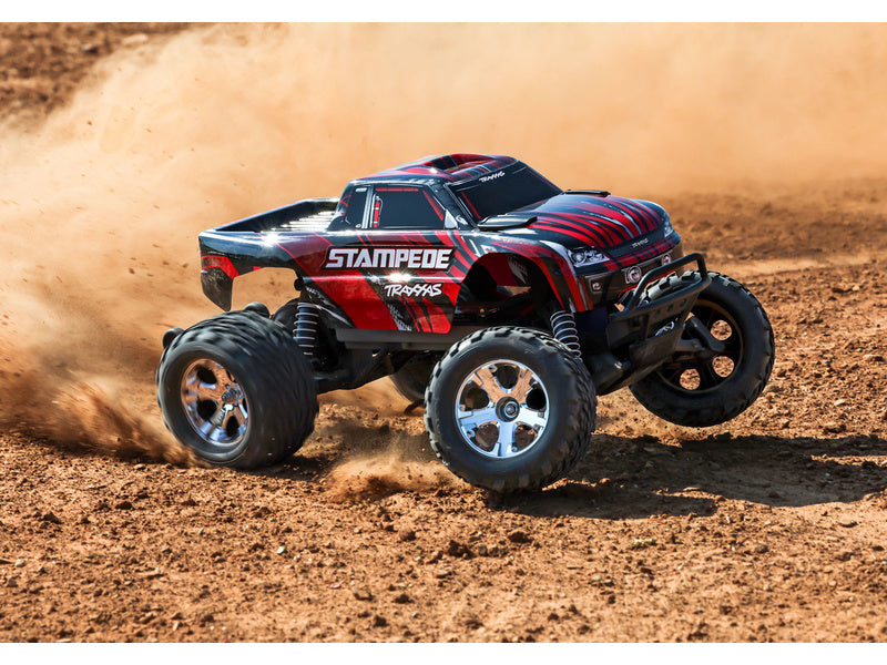 Traxxas Stampede 1:10 HD RTR červený