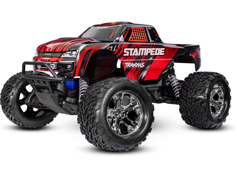 Traxxas Stampede 1:10 HD RTR červený
