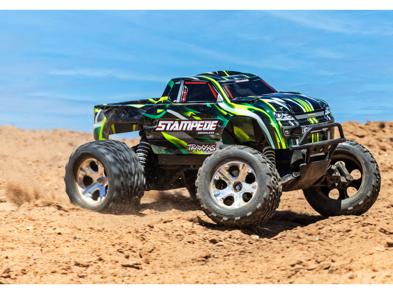 Traxxas Stampede 1:10 BL-2s RTR červený