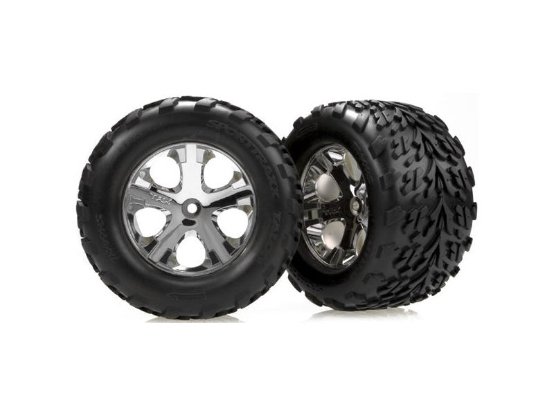 Traxxas kolo 2.8", All-Star stříbrný disk, 29mm, pneu Talon (pár)