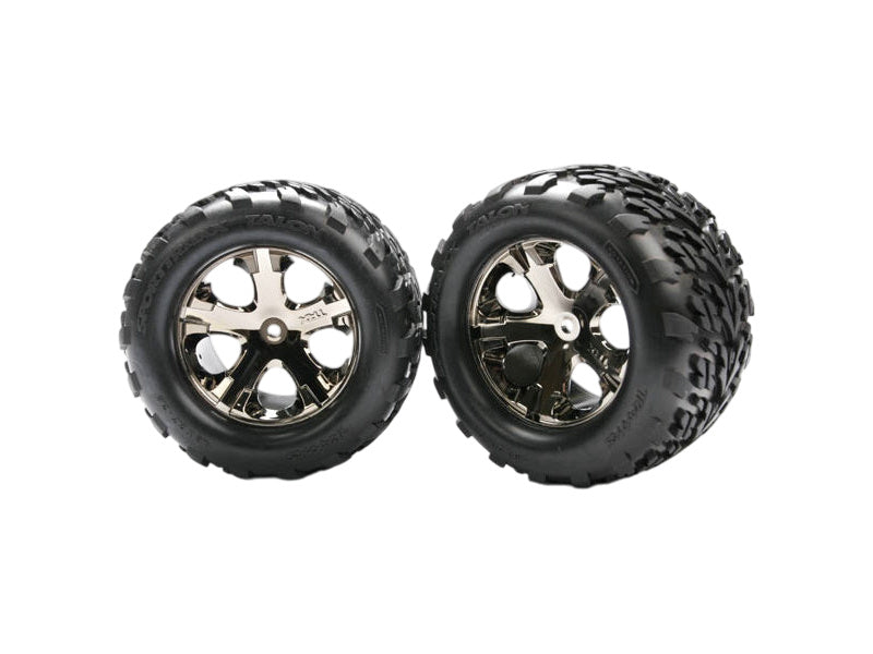 Traxxas kolo 2.8", All-Star černě chromový disk, 29mm, pneu Talon (pár)