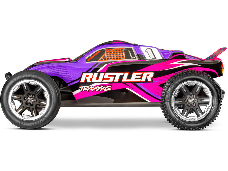 Traxxas Rustler 1:10 HD RTR oranžový