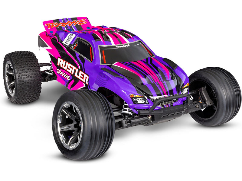 Traxxas Rustler 1:10 HD RTR růžový
