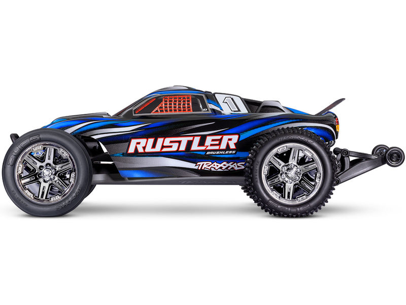 Traxxas Rustler 1:10 BL-2s RTR zelený