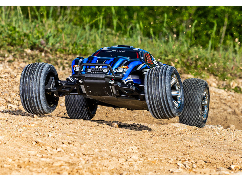 Traxxas Rustler 1:10 BL-2s RTR modrý