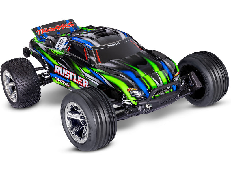 Traxxas Rustler 1:10 BL-2s RTR oranžový