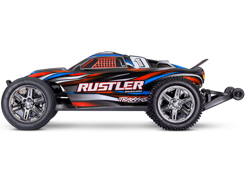Traxxas Rustler 1:10 BL-2s RTR zelený